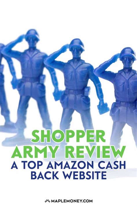 shopper army official website.